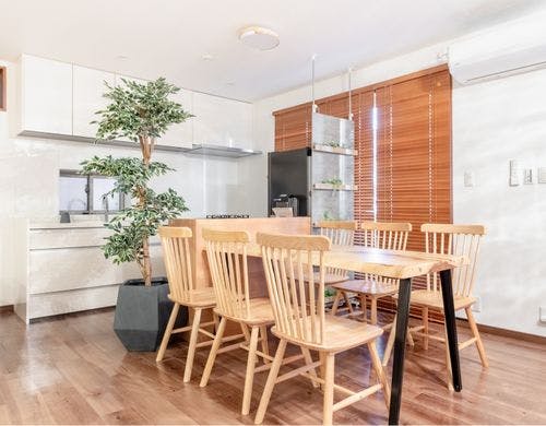 リビングルーム　ダイニングエリア