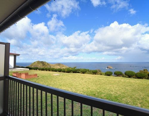 スタンダードツインルームからの眺望一例