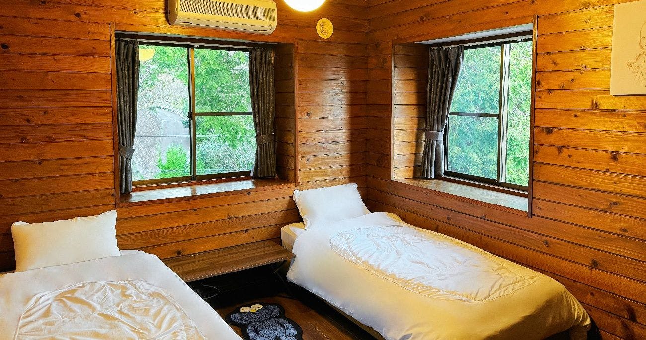 Kamar tamu di penginapan
