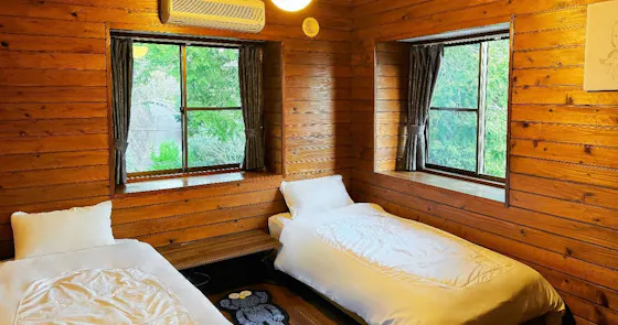 Kamar tamu di penginapan