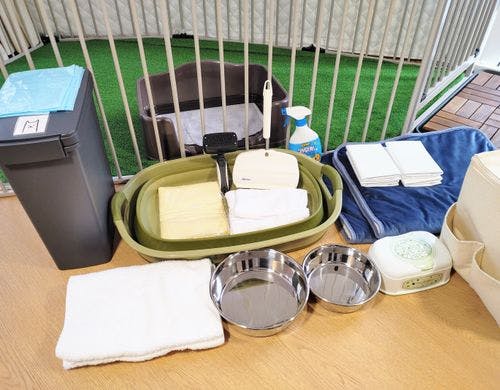 ワンちゃんテント平面図