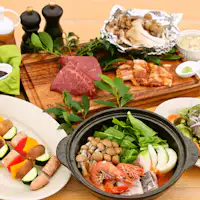 เนื้อหมักและหม้อไฟซีฟู้ดบูยาเบส BBQ