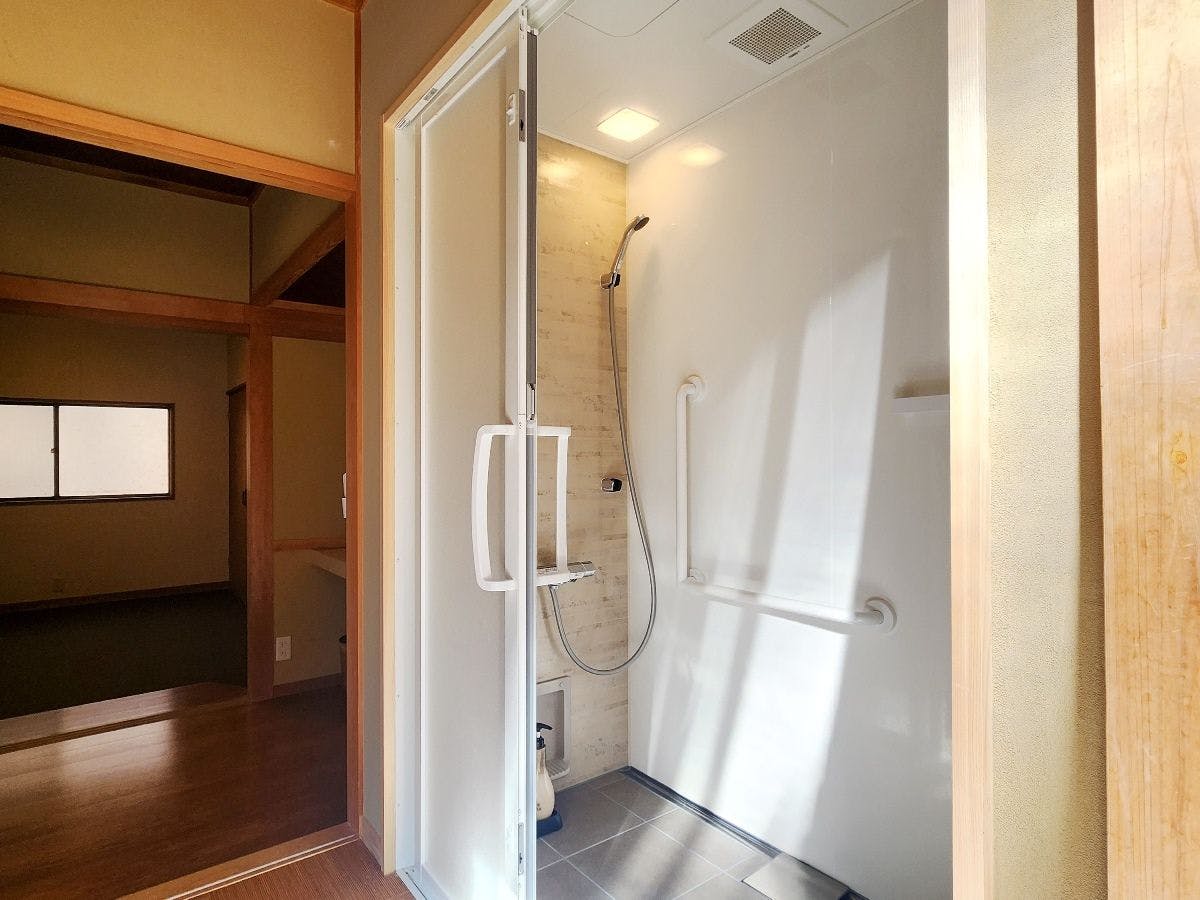 【전용 노천탕】샤워실