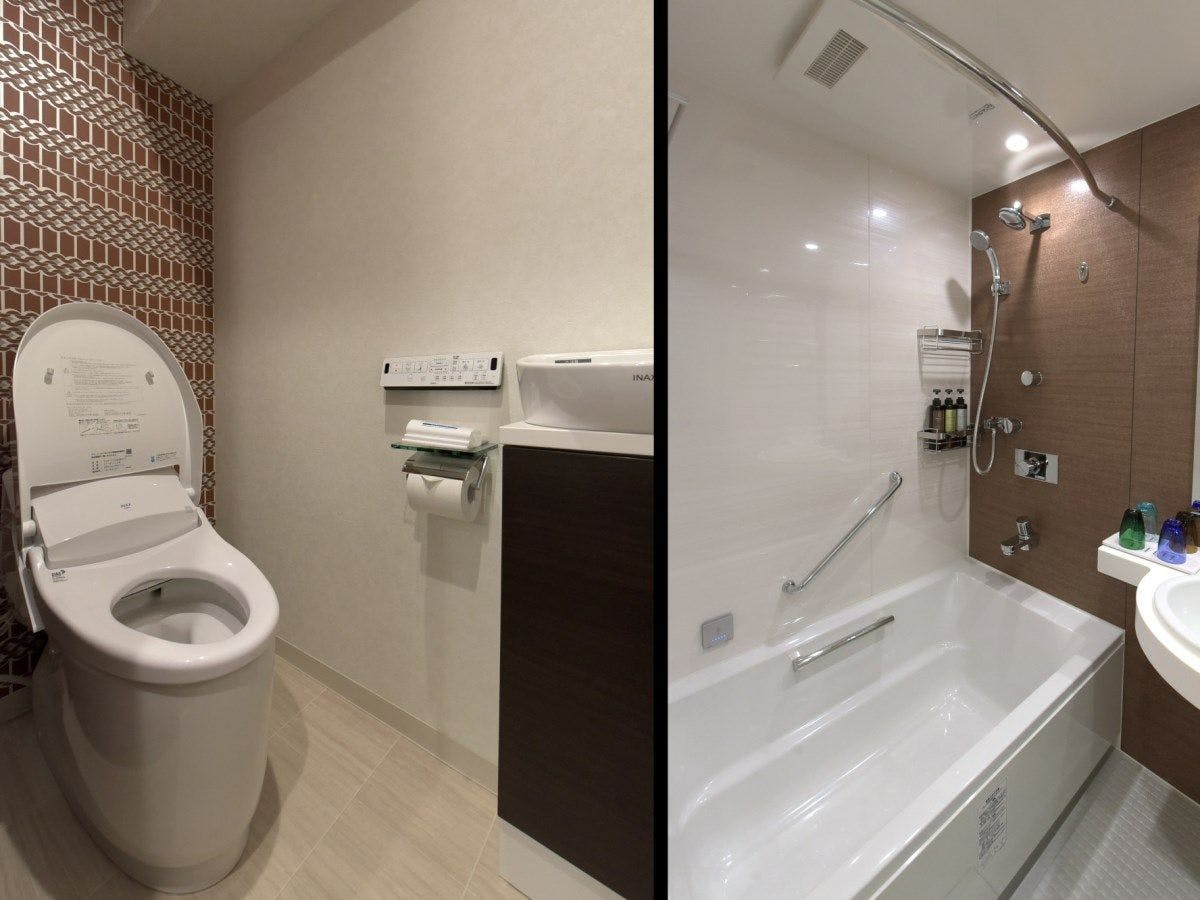 【Kamar Mandi】Kamar Twin Gaya Barat