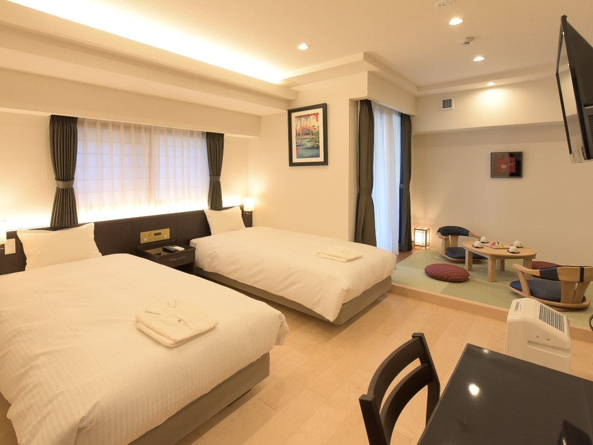 【Kamar】Kamar gaya Jepang dan Barat Twin.