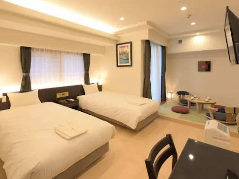 【Kamar】Kamar gaya Jepang dan Barat Twin.