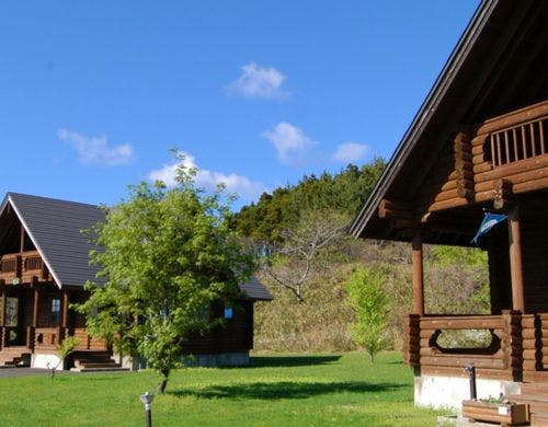 コテージのドア