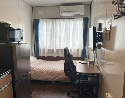 コンテナルーム　キッチンありのお部屋です