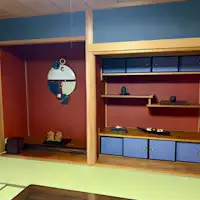 日式房間,床之間