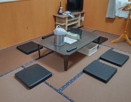 ６名定員の和室のお部屋
