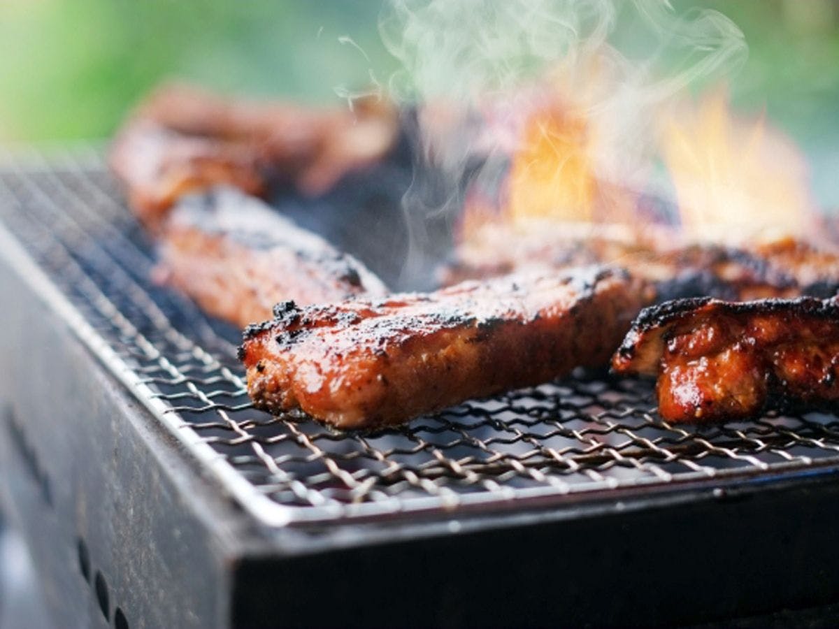 บาร์บีคิวกลางแจ้ง