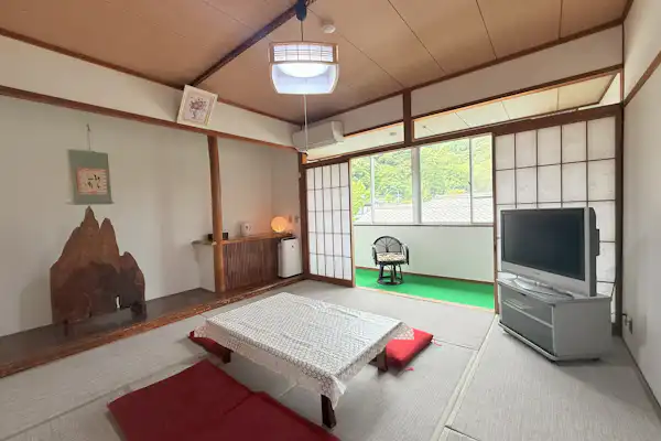 【ห้องพักแบบญี่ปุ่น】ห้องกว้างขวางพร้อมวิวธรรมชาติ