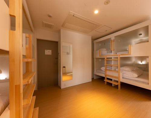 女性用共同ドミトリールーム