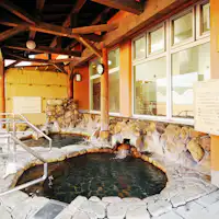 【노천 암반탕】술탕과 미네랄탕