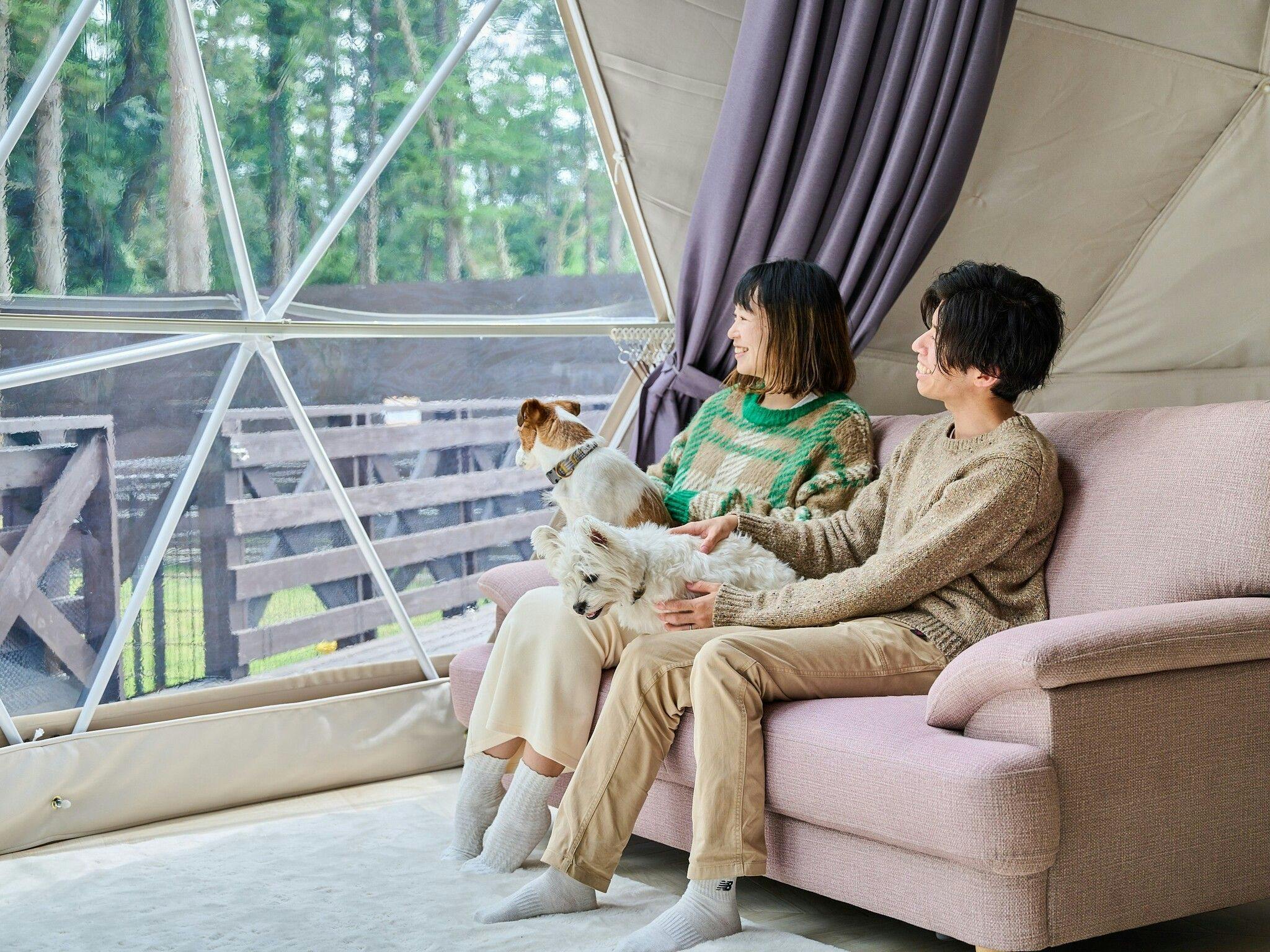 Marunomori Glamping with Dog