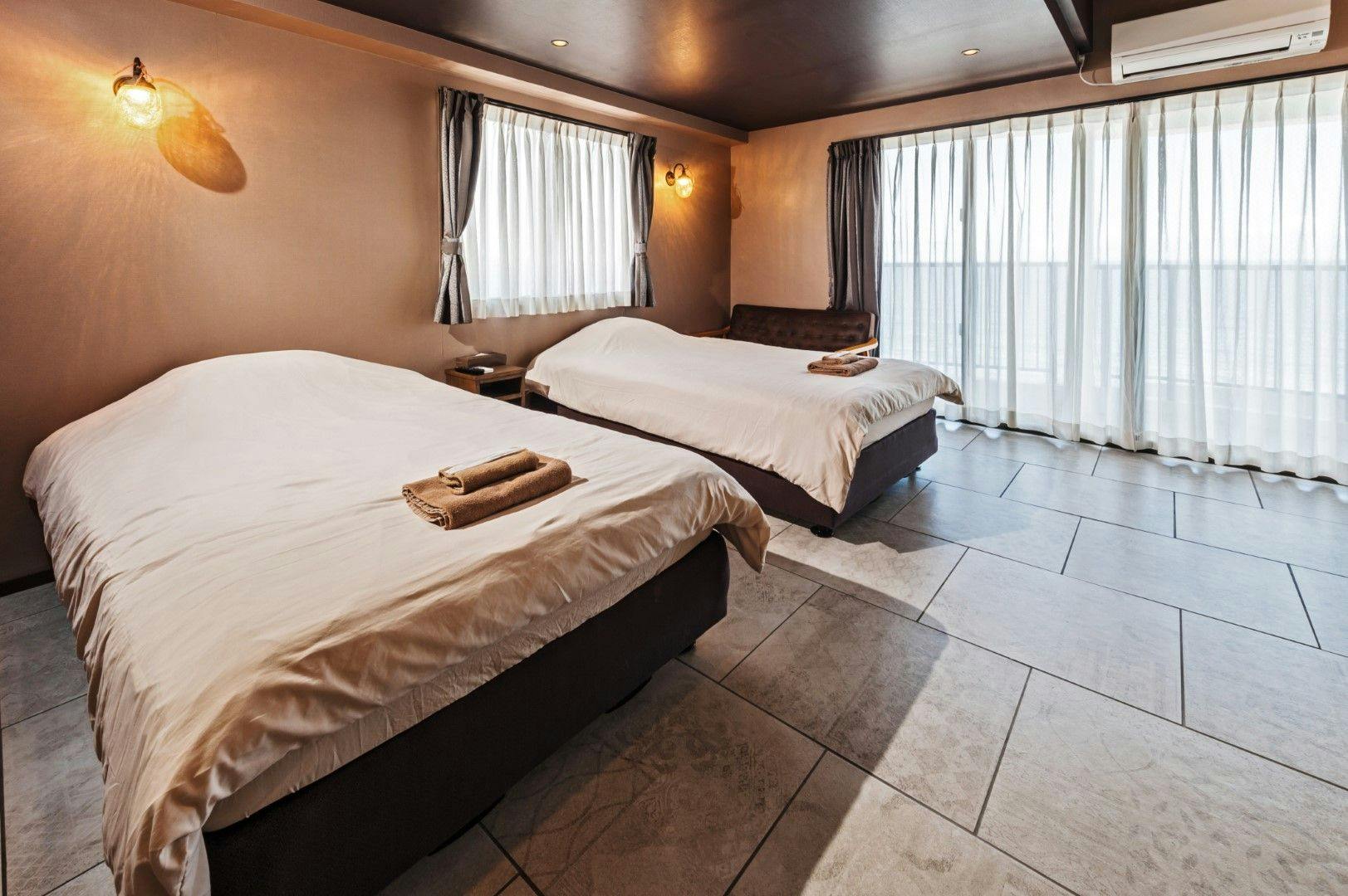 【Kamar】Kamar Twin Pemandangan Laut