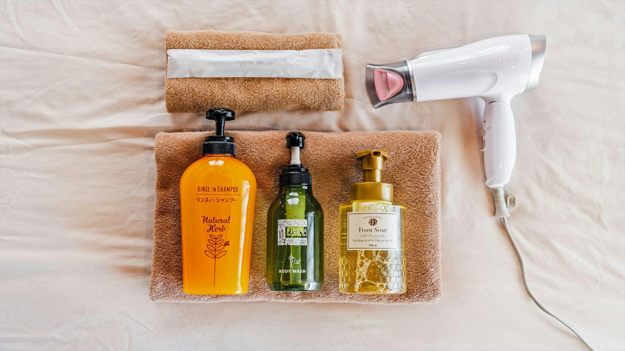 【Fasilitas】Berlaku untuk semua kamar