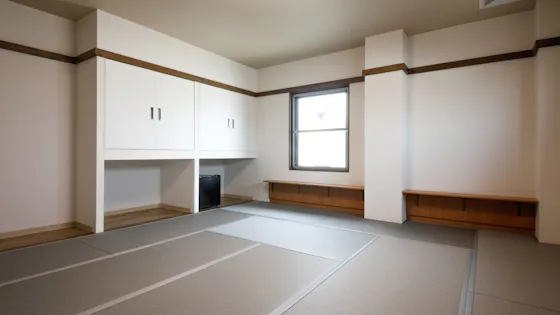 ห้องสไตล์ญี่ปุ่นขนาดกะทัดรัด