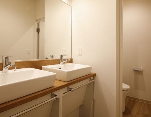 グループファミリー和室 洗面スペース