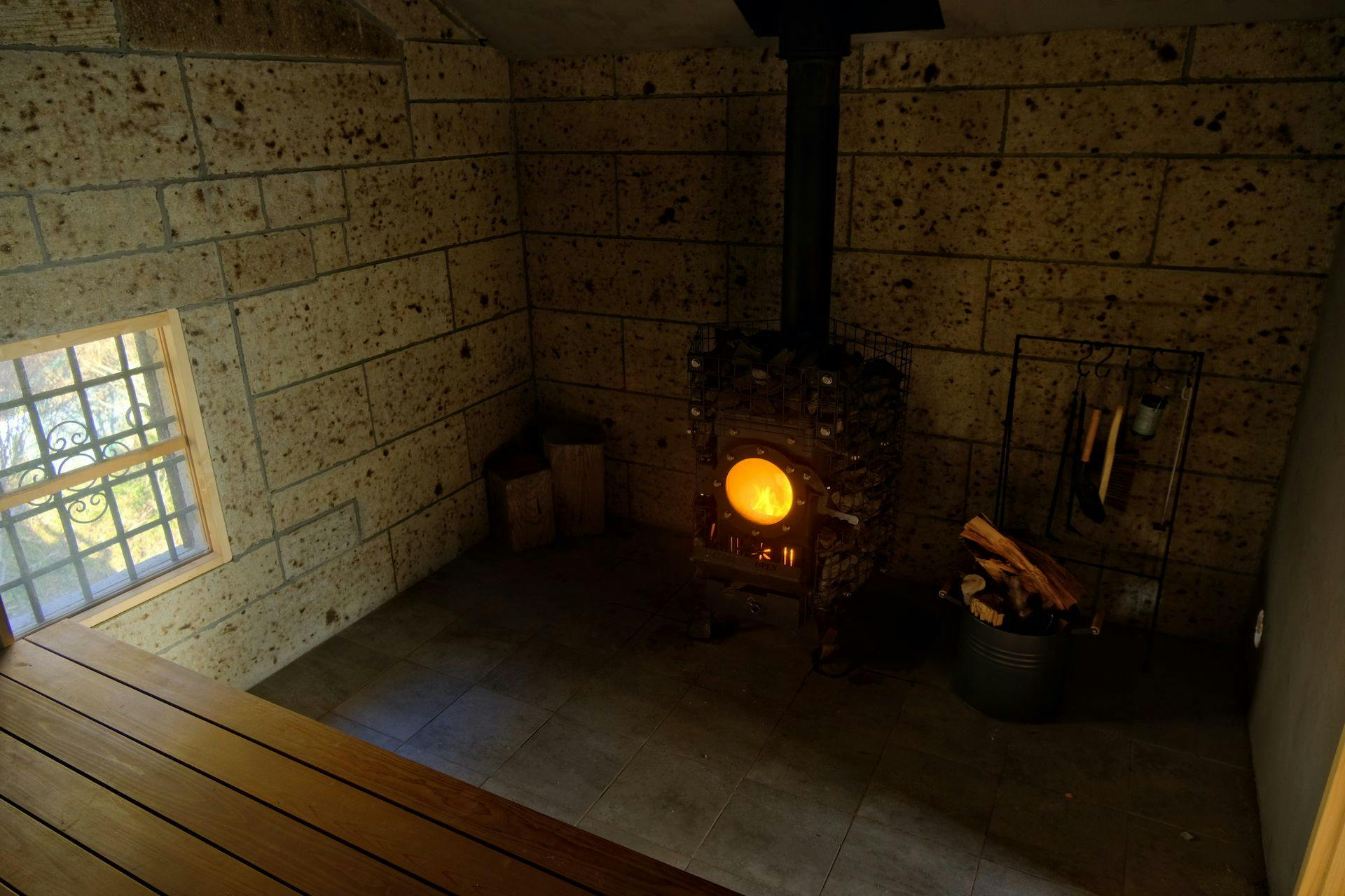 Oya Stone Warehouse Sauna and Traditional House Inn DAIGO SAUNA