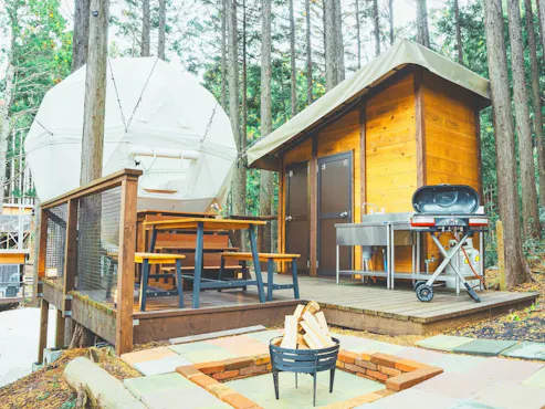 【เต็นท์ทรงกลม】Moon ภายนอก