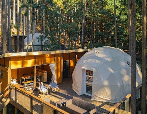 グランフレンズドームテント　デッキ