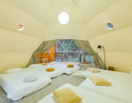 グランフレンズドームテント　内観