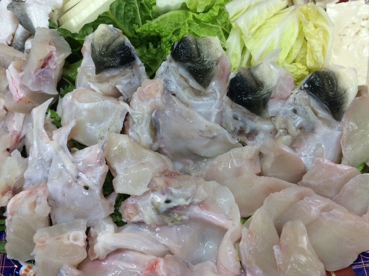 *【Makanan (Contoh)】Nabe Ikan Fugu