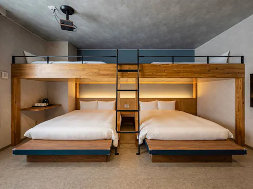 ห้องนอนเตียงสองชั้น