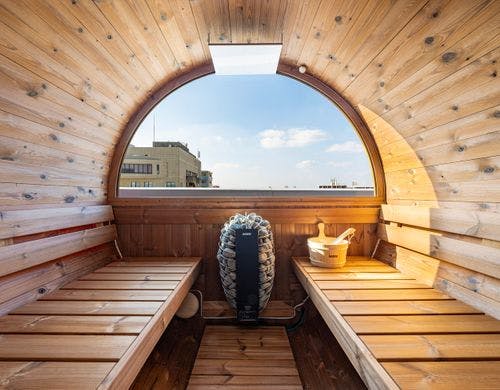 スイートルーム　サウナ