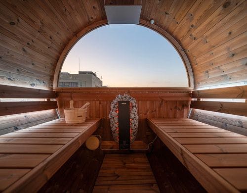 スイートルーム　サウナ