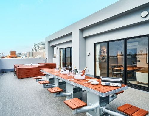 スイートルーム　テラス