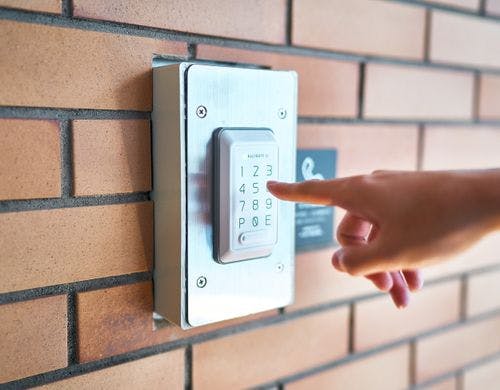 エントランスの電子錠