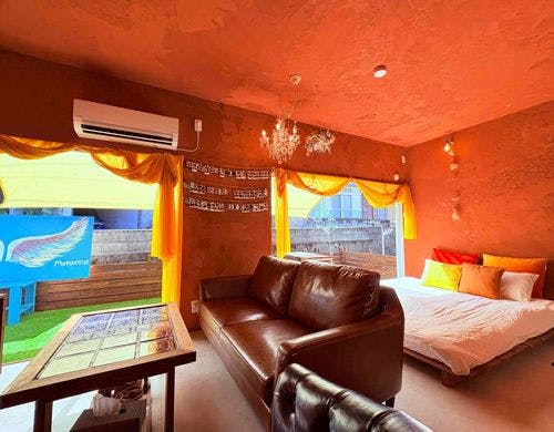 とても明るいリビングルーム