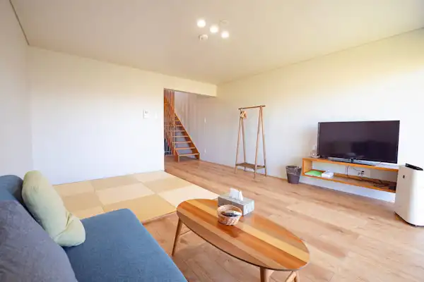 Ricca Main Building (Rooms A–D) Living Room