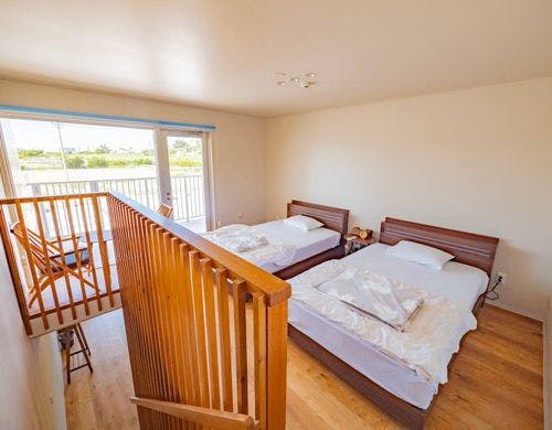 Ricca本館（A～D号室）2階寝室