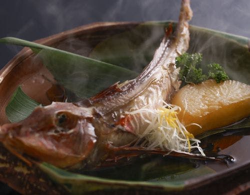 地魚の煮付け／例