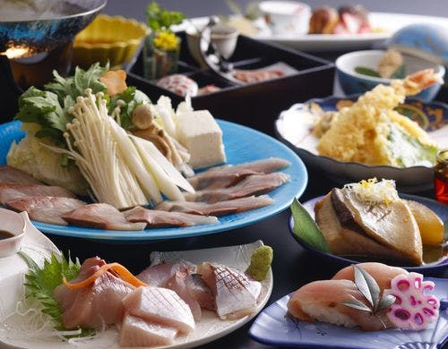 贅沢なブリしゃぶ会席プラン／例