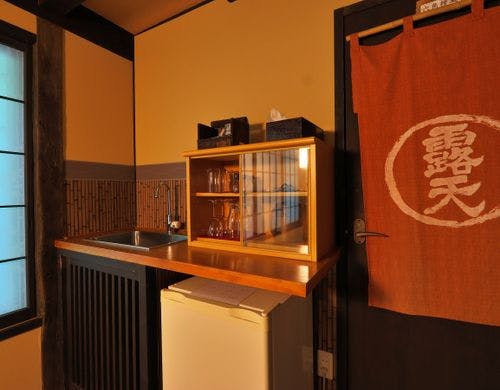 贅沢なかけ流し露天風呂付きのお部屋