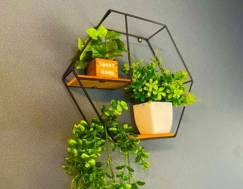 リビングの装飾