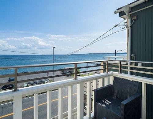 ２階ウッドデッキ