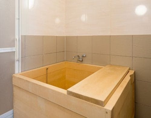 サウナ後の水風呂