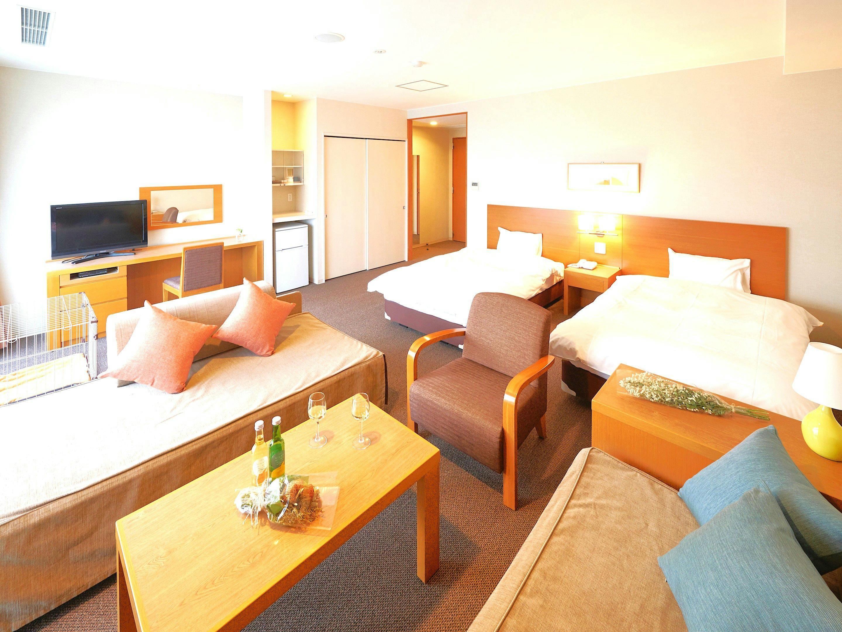 【ห้องพักสไตล์โมเดิร์นแบบตะวันตก】