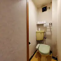 Shared toilets are available and separated for men and women.