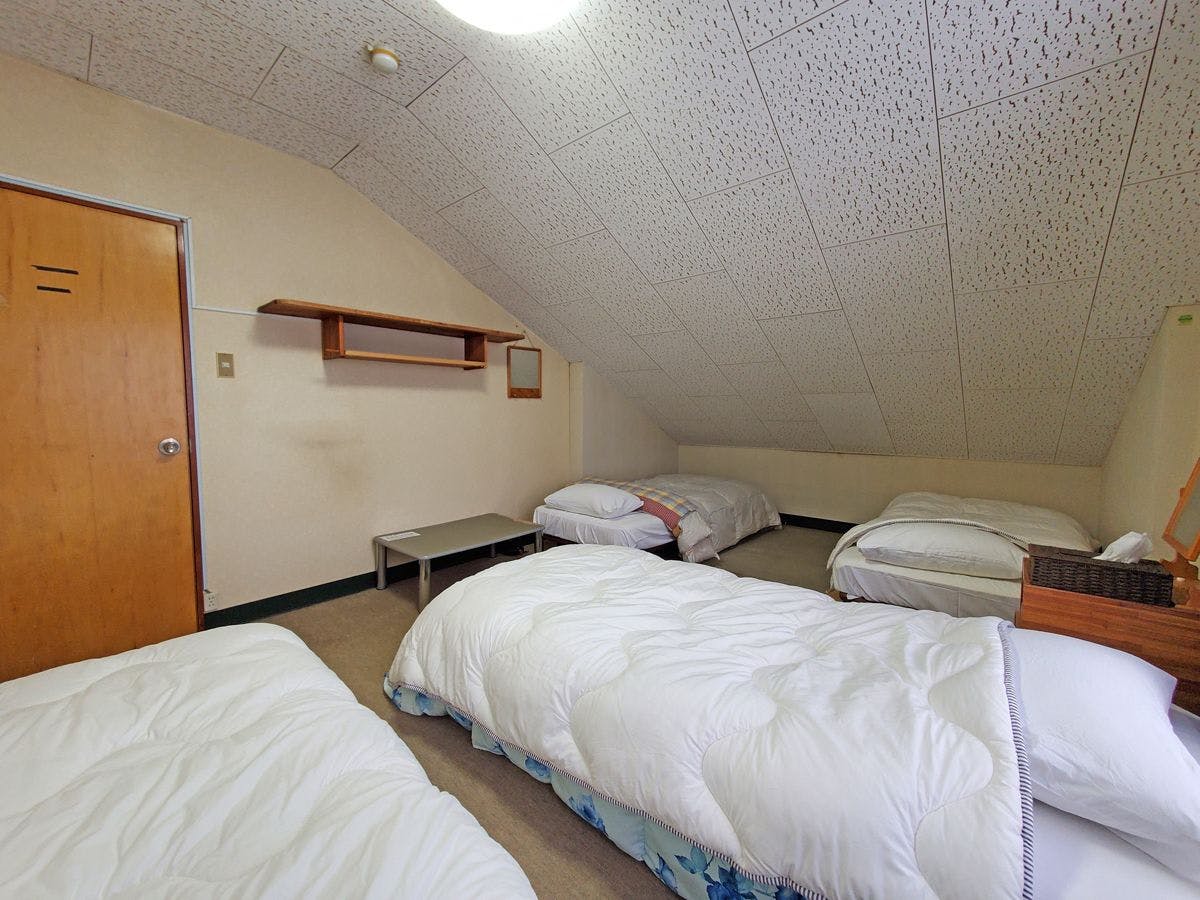 ห้องพักกว้างขวาง ใช้ได้อย่างสบายแม้เข้าพัก 4 คน