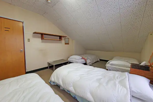 This Room is spacious enough for four guests.