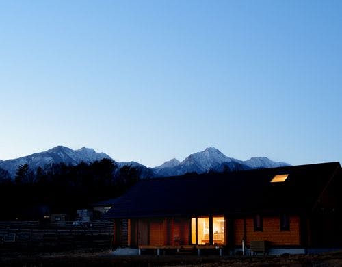 ログハウス外観