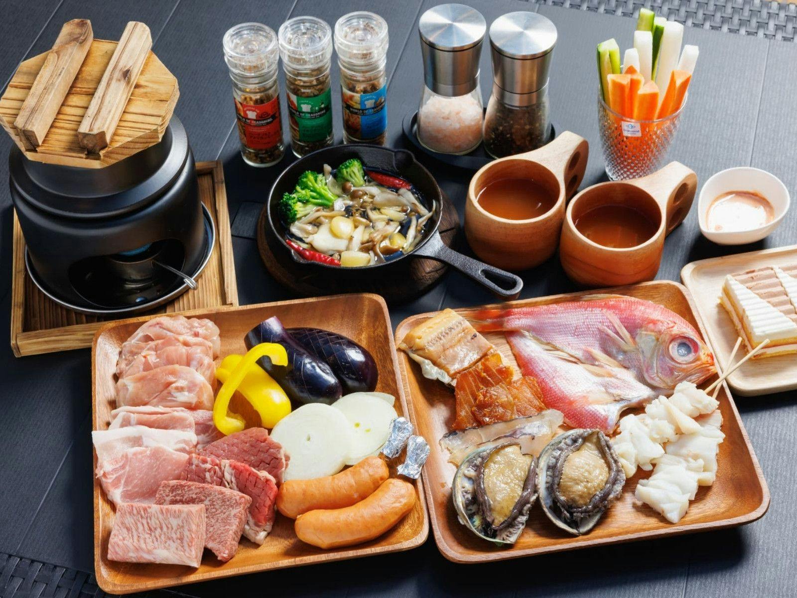 บาร์บีคิวที่ให้คุณเพลิดเพลินกับวัตถุดิบท้องถิ่นได้อย่างเต็มที่