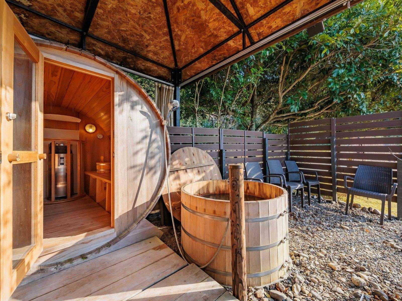 Sauna barel (berbayar)