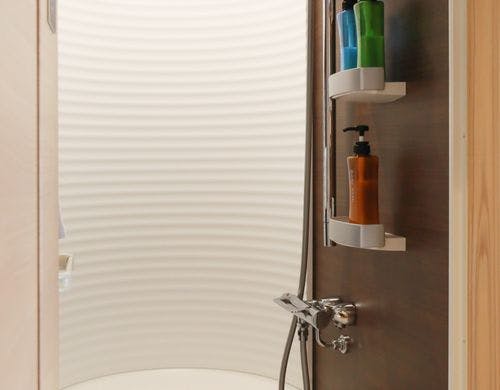 蔵INN・蔵INN家紋のシャワー（バスタブ無し